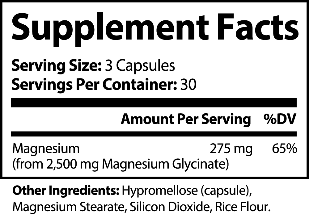 Magnesium Glycinate - HOLDE