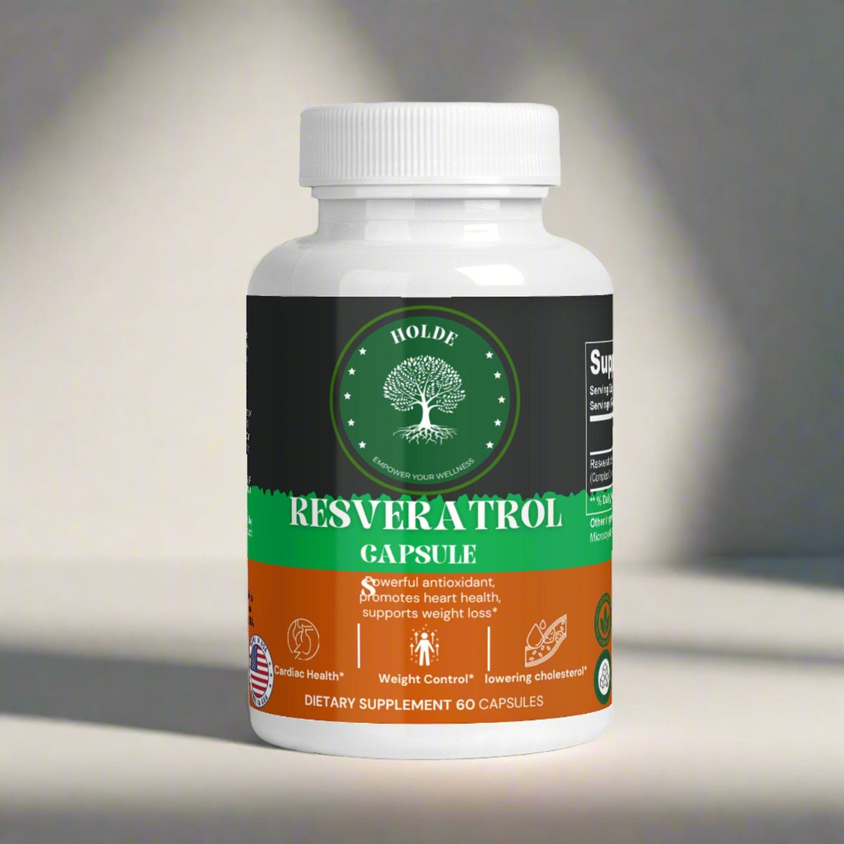 Resveratrol 50% 600mg - HOLDE