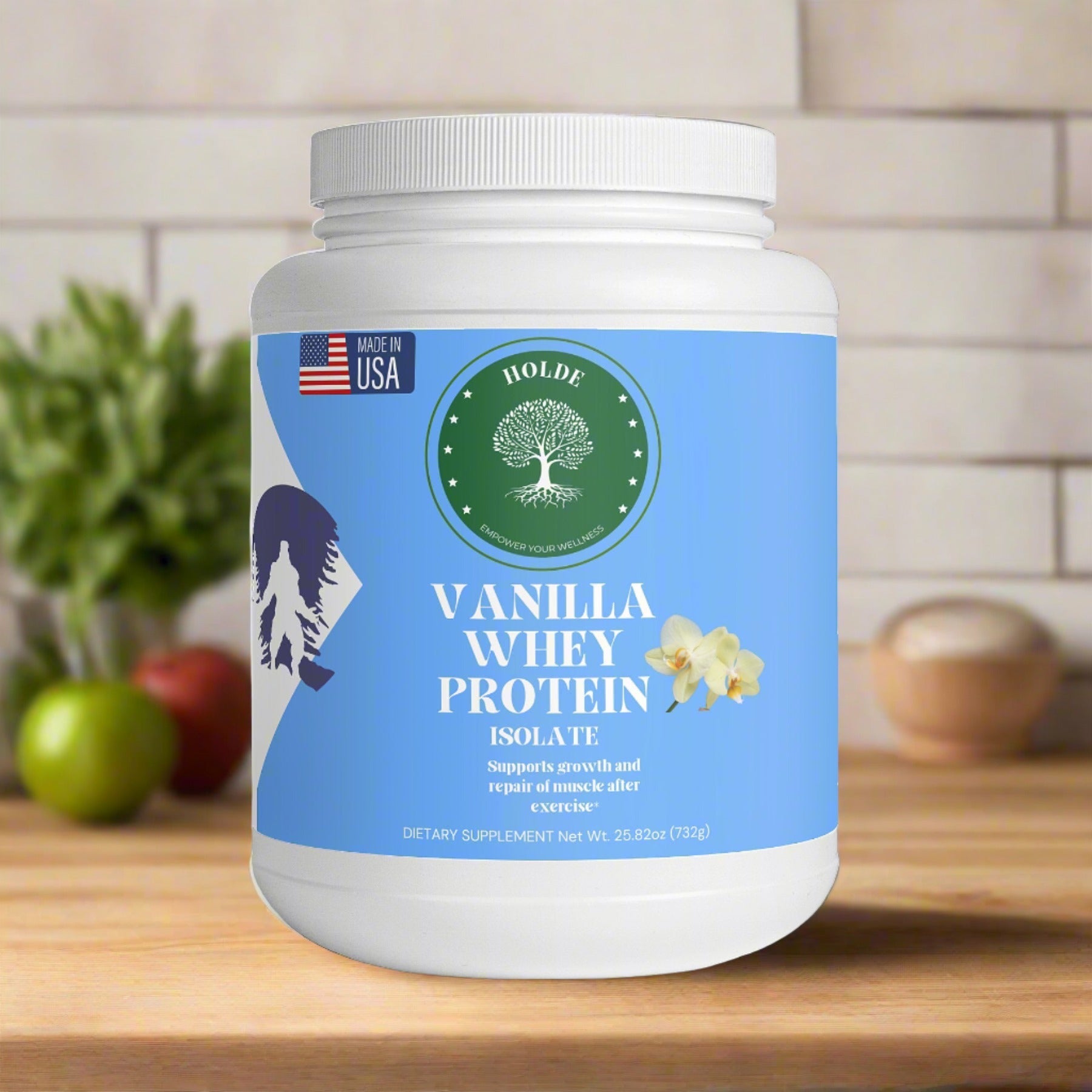 Whey Protein Isolate Vanilla - HOLDE